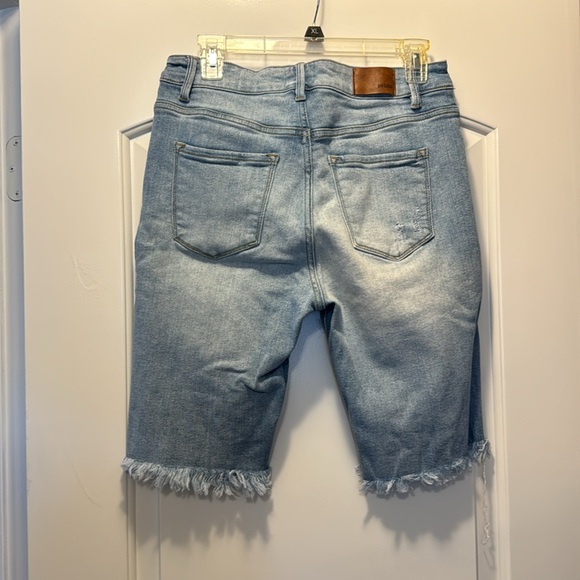 Bohme Stonewashed Bermuda Denim Shorts - Picture 2 of 3